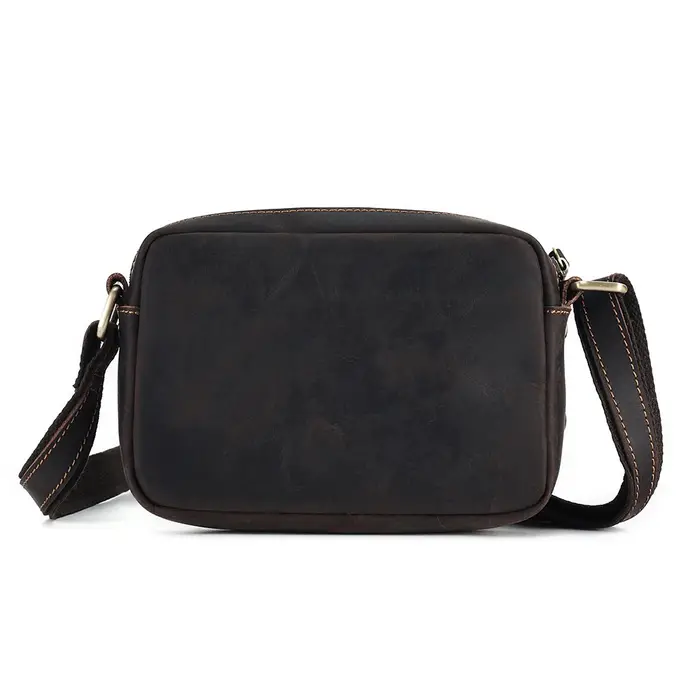 JOYIR en cuir véritable Mini sac de messager voyage sac à bandoulière pour femmes hommes téléphone p