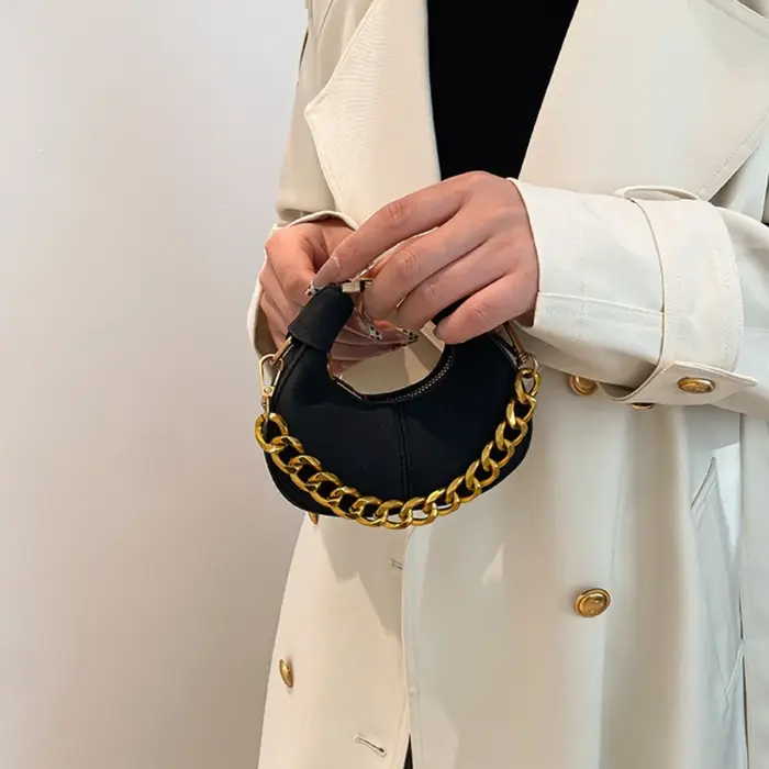 Mini sac à bandoulière en cuir PU pour femmes