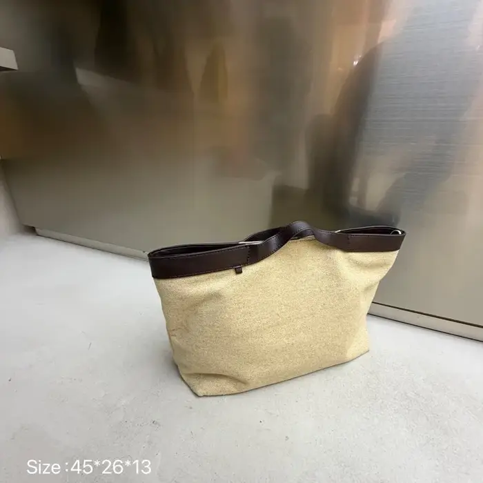 Sac fourre-tout en toile de luxe pour femmes NOUVEAU Sac à main de grande capacité Sacs à main de cr