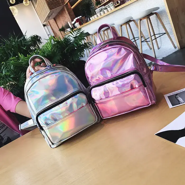 Sacs à dos pour adolescentes rugzak Laser PVC mochila feminina sac à dos femme sac à dos scolaire pour filles un sac cartable