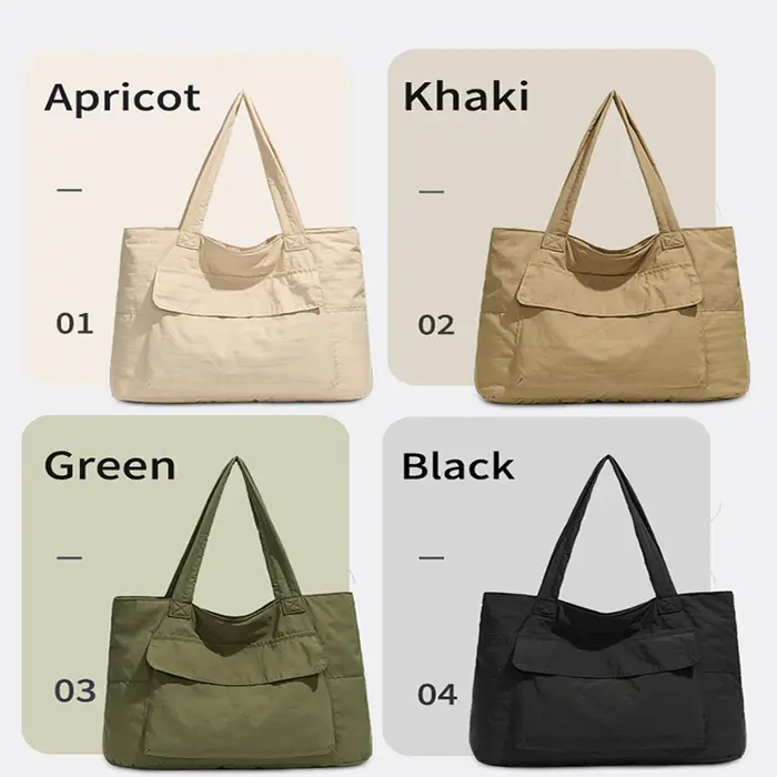 Sac à bandoulière mode femme classe grande capacité sac fourre-tout étudiant nouveau sac à main de banlieue en toile sacs de transport cabas sac écologique