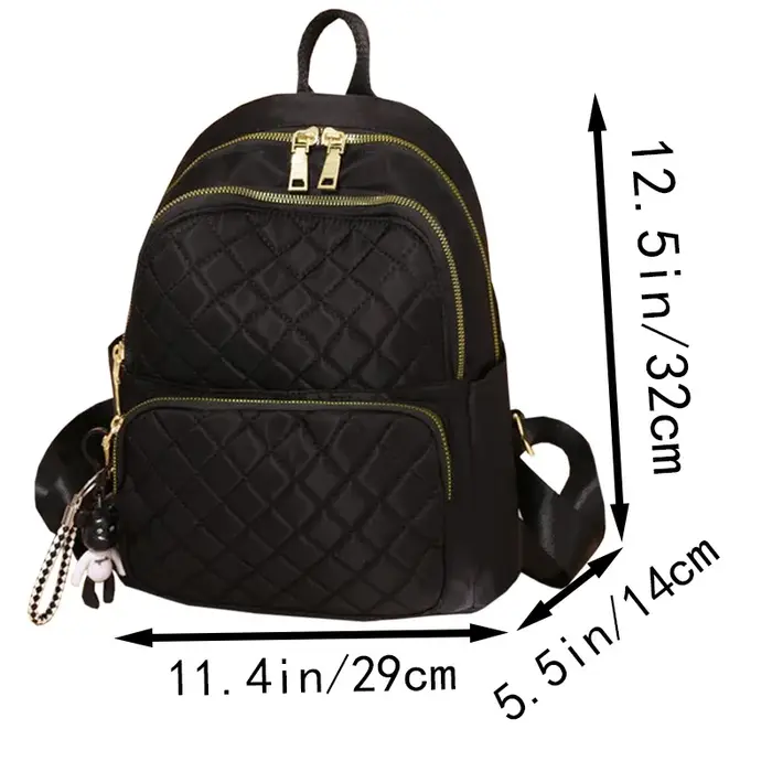 Sac à dos matelassé élégant pour tous les jours