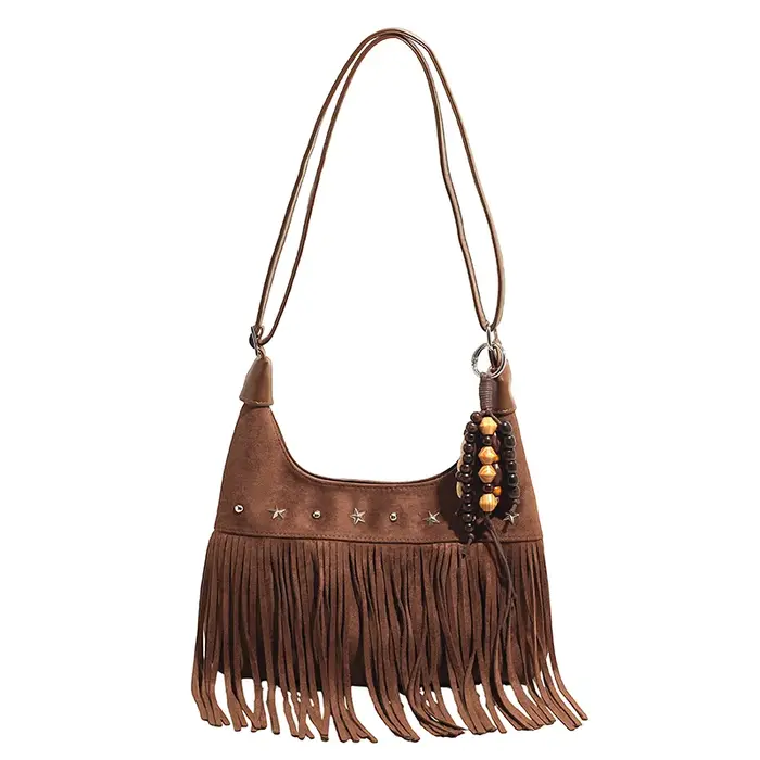 Sac à bandoulière Vintage à franges