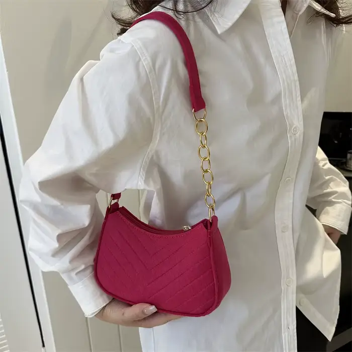 Mini sacs à bandoulière en feutre pour femmes