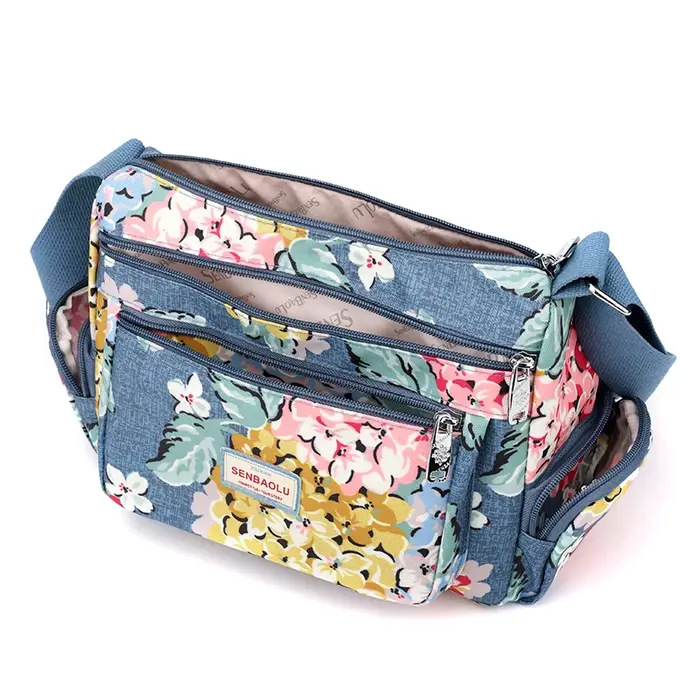 Sac messager multi-poches pour femmes
