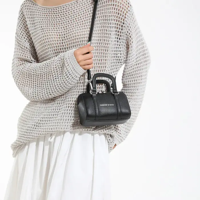 Marque Boston Sac à Main couleur unie en cuir Pu épaule bandoulière Mini Sac de téléphone dames mode jour pochette