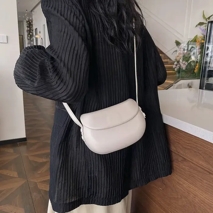 Sac à bandoulière en cuir PU pour femmes