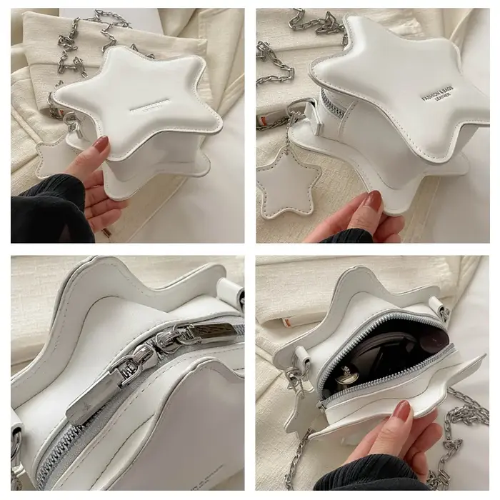 Mini sac à main en cuir PU pour femme