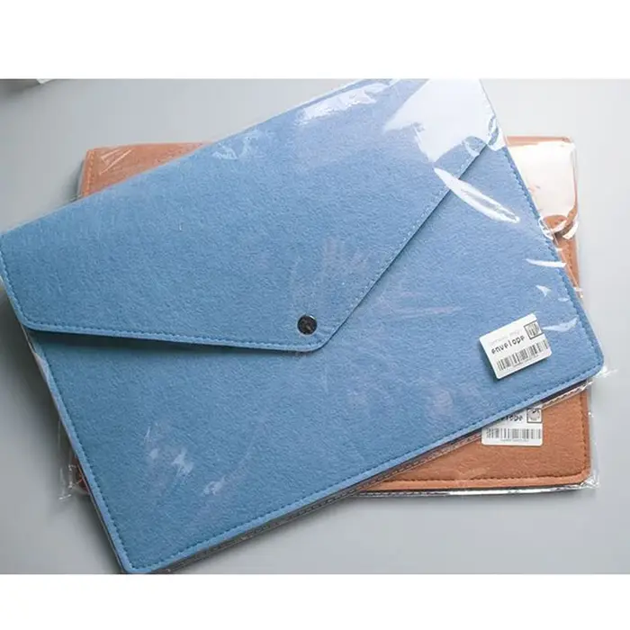 A3 grande capacité dossiers sacs en feutre porte-documents d'affaires papeterie organisateur sac de rangement étuis à documents cadeaux