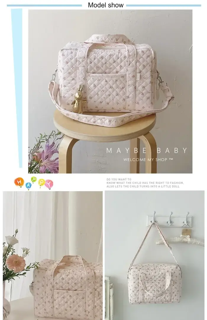 Nouveau sac de rangement brodé pour maman