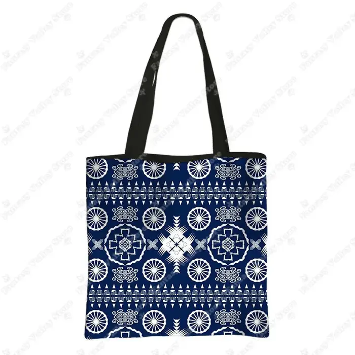 Sac de courses imprimé éthique Tribal Afro