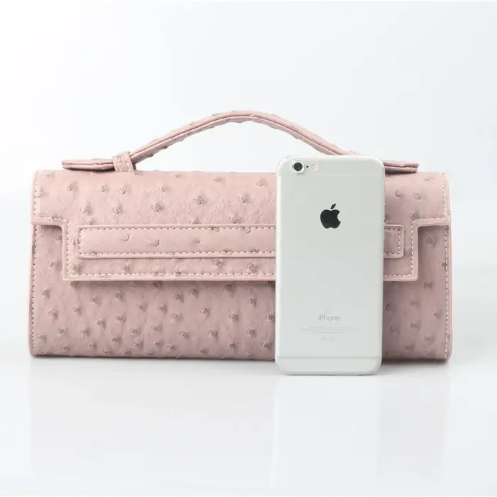 Nouveau sac à main tendance à motif d'autruche pour femmes