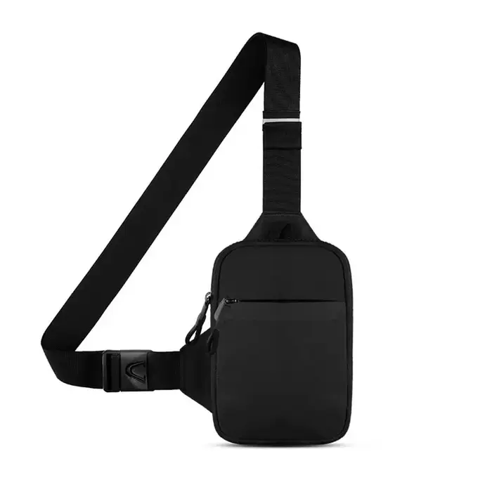 Nouveau sac de poitrine sport pour homme, petit sac à dos, sac messager pour femme, sac banane pour téléphone portable, mini sacoche tendance