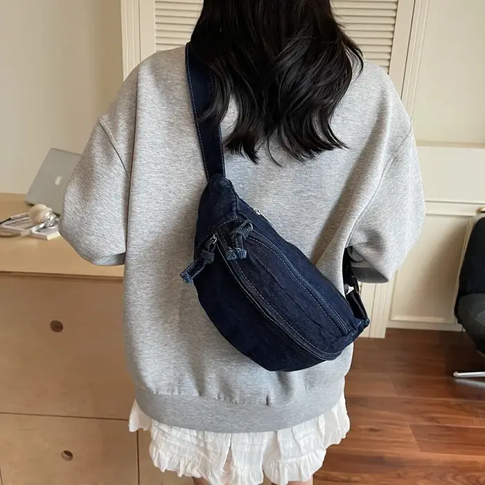 Nouveau sac à bandoulière en Denim pour femmes
