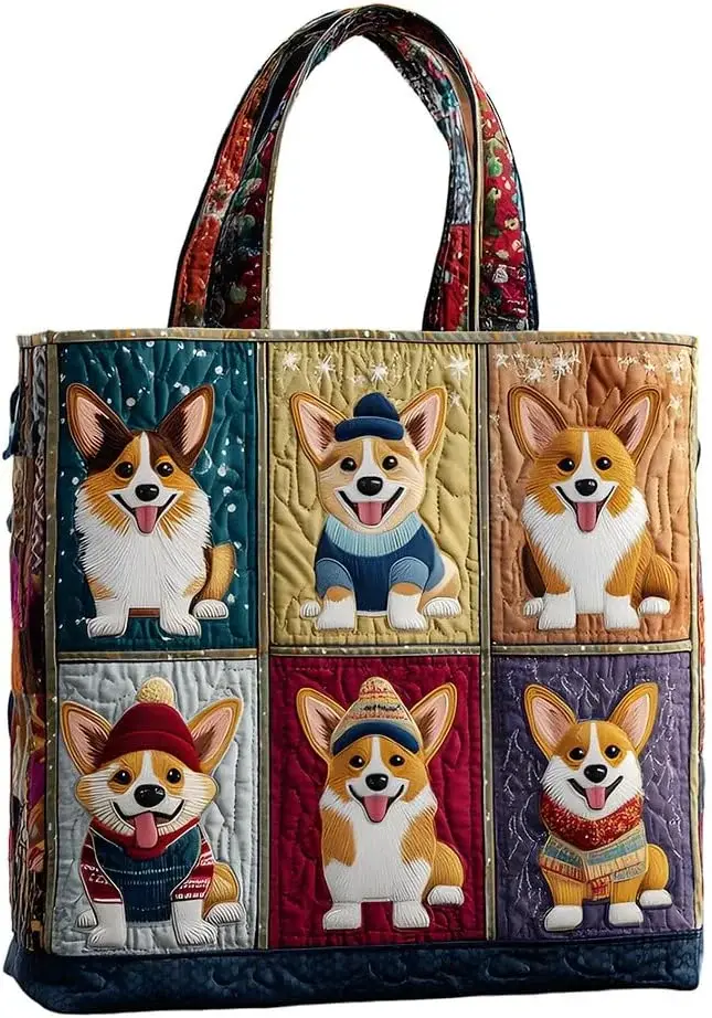 Sac fourre-tout matelassé imprimé en 3D