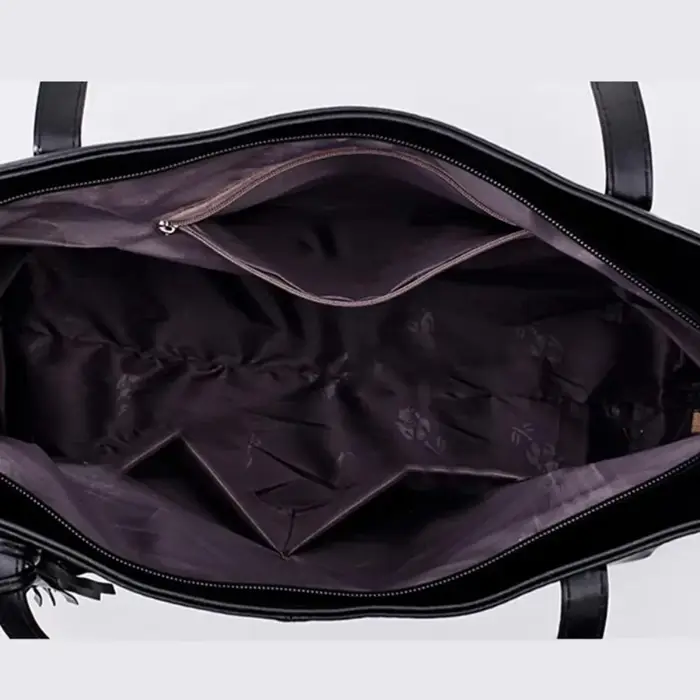 Dames grande capacité sacs à Main femmes rétro gland Design fourre-tout marque de luxe en cuir PU Sac à bandoulière