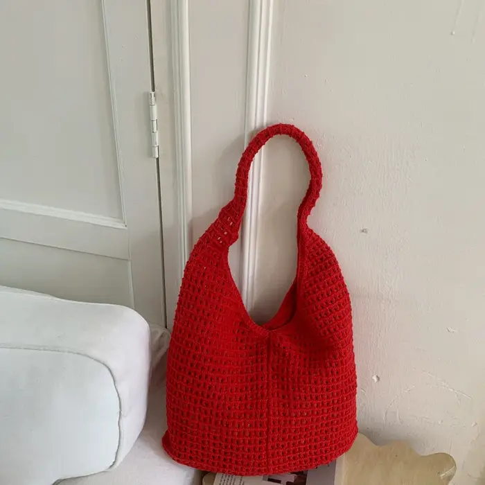 Sac fourre-tout en crochet pour femme