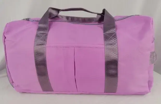 Sac de sport brodé personnalisé avec poches sèches et compartiment à chaussures, sac de sport de voy