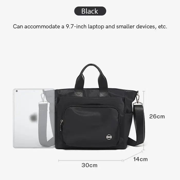 EPOL grand sac à bandoulière pour femme en Nylon léger imperméable sac à bandoulière de sport multi-