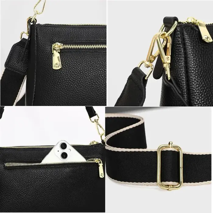 Sac à main en cuir de vache pour femme