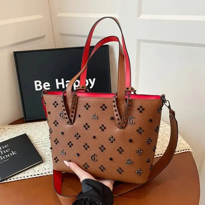 Sac fourre-tout tendance pour femme, style européen et américain - Sac bandoulière polyvalent pour l