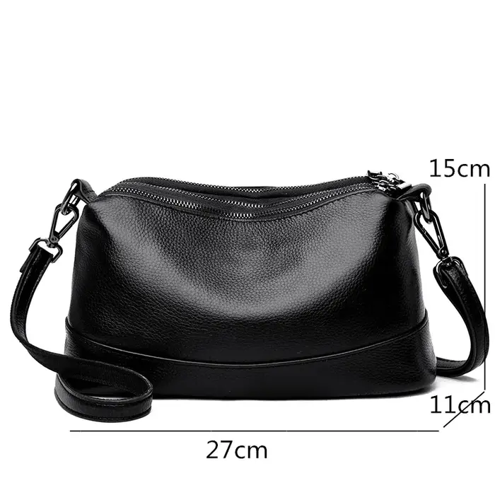 100% sacs à main en cuir véritable femmes