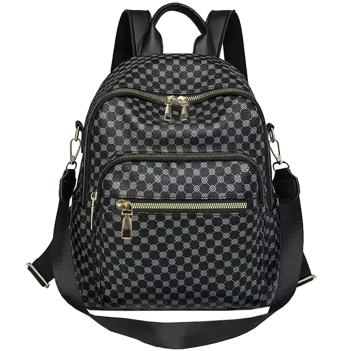 Sac à dos décontracté à motifs multicolores
