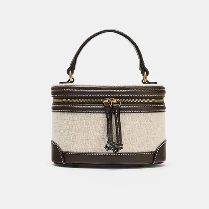 Sac à main en paille tressée pour femme