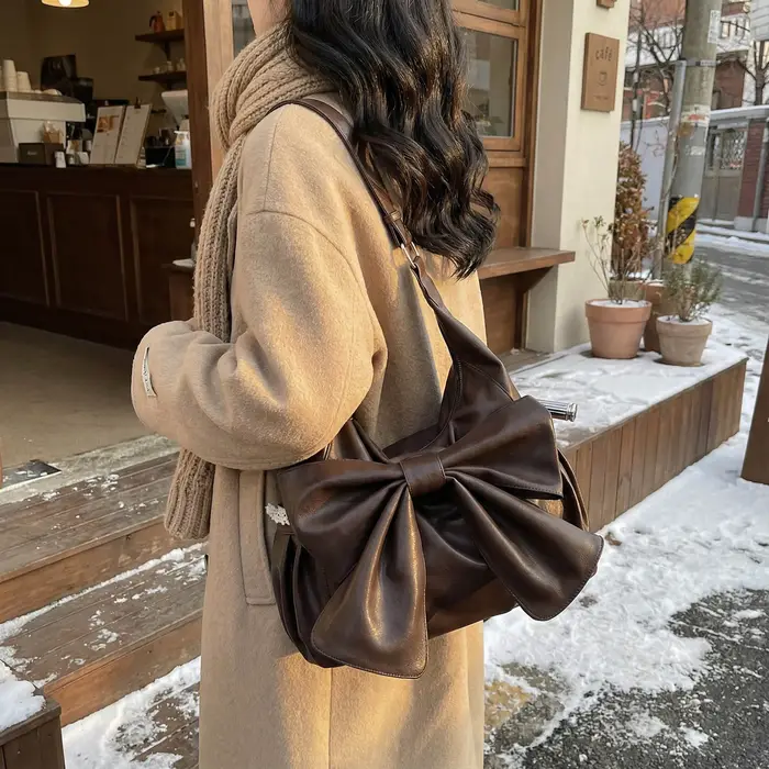 Sac seau décontracté de grande capacité pour femmes
