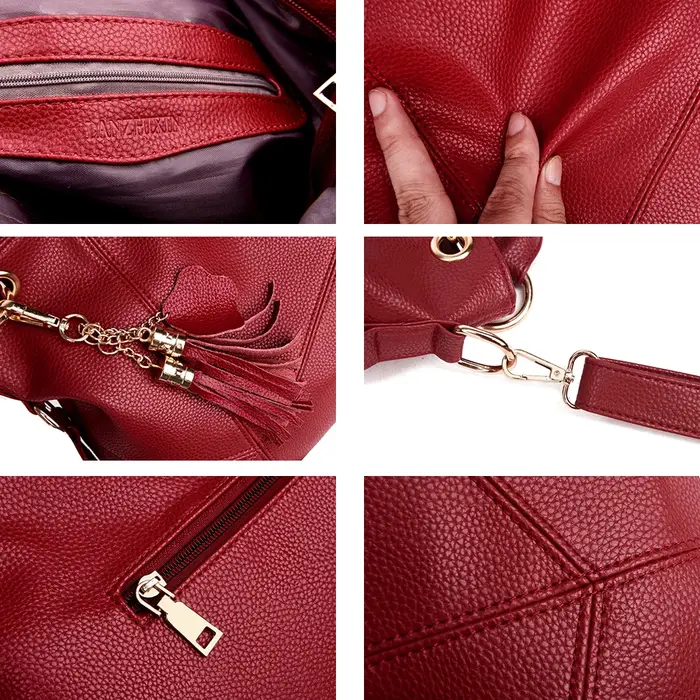 Sacs à main en cuir souple pour femmes