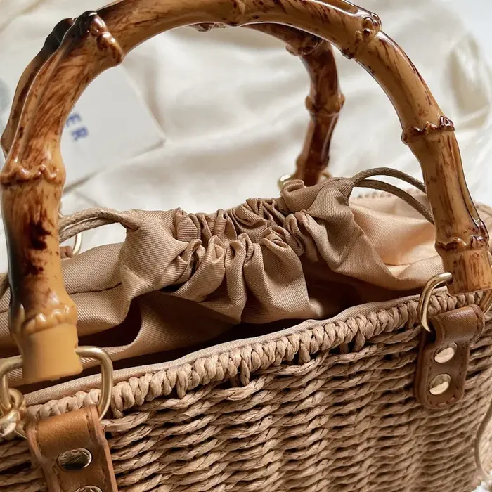 Sacs à bandoulière en tissu uni pour jeunes