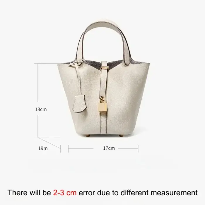 Sacs à main en cuir véritable pour femmes, petit panier seau, sacs à bandoulière de styliste, fourre