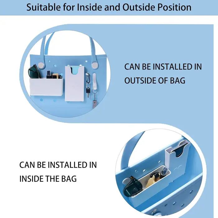 Lot de 4 supports organisateurs pour sac Bogg