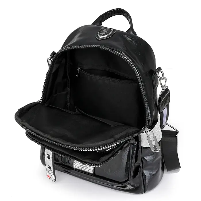 Sacs à Dos Multifonctionnels en Cuir Antivol de Grande Capacité pour Femme