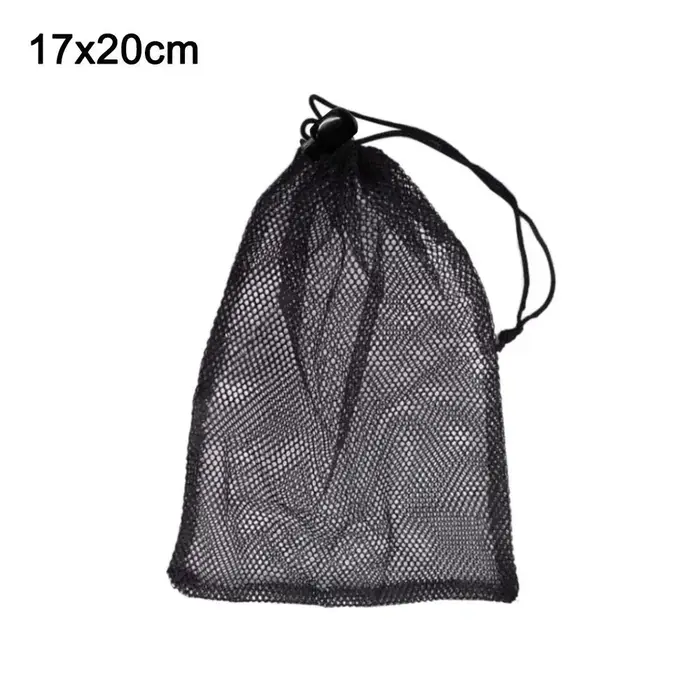 Sac à illant Respirant Portable en Nylon Noir, Poudres de Proximité Multi-Usages