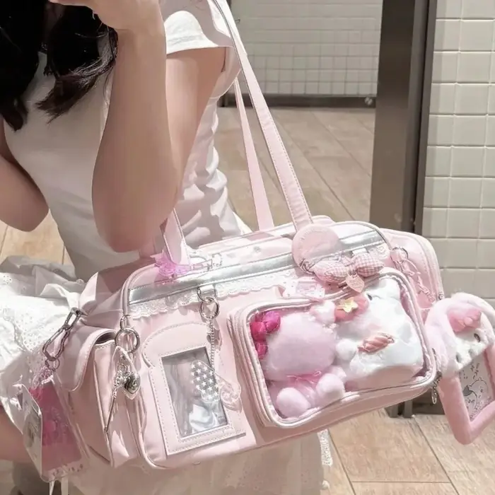 Nouveau sac à bandoulière Y2K Ita Bag JK grande capacité