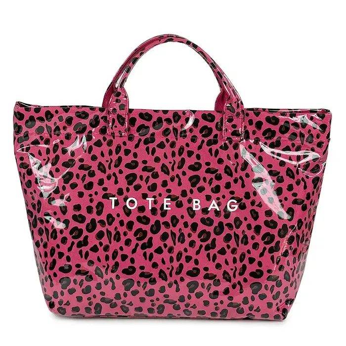 Sac à main imprimé léopard pour femmes, fourre-tout de grande capacité à la mode, sacs à main de sty