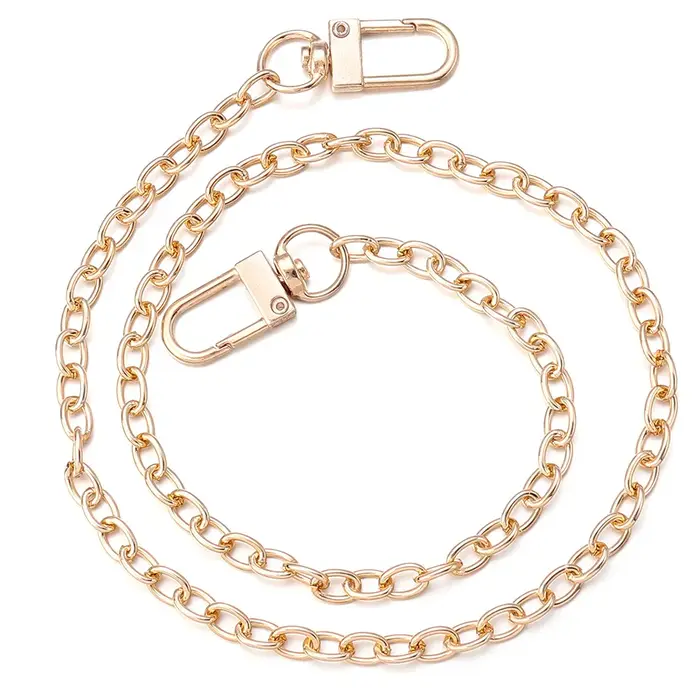 20/40/80/120cm métal aluminium sac chaîne épaule ceinture remplacement sacs sangle pour femmes à la 