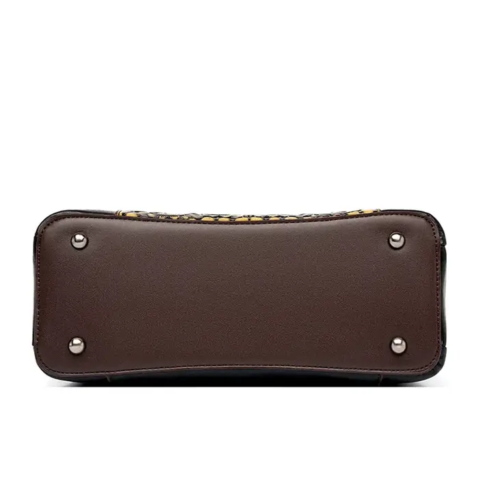 Sac à main en cuir PU fait à la main pour femme