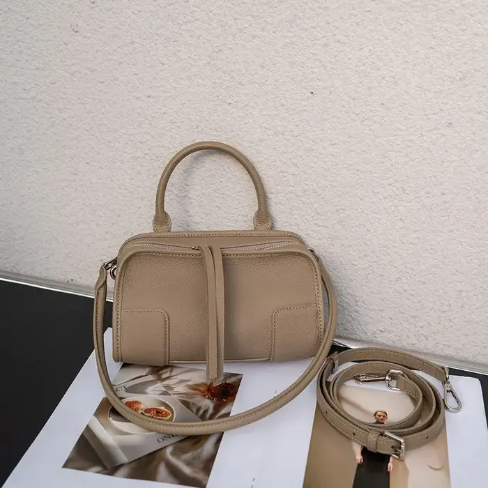 Sac à main de luxe en cuir véritable pour femme, nouvelle mode, sac à bandoulière en cuir de vachett