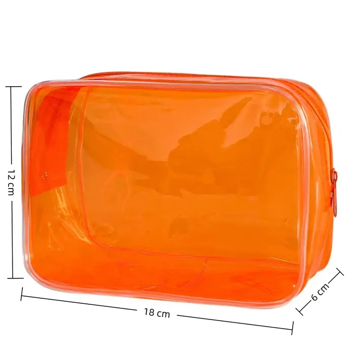 Sac à cosmétiques Transparent coloré