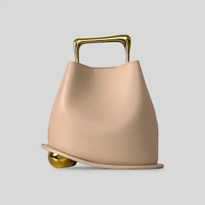 NOUVEAU Sac fourre-tout en cuir PU, style seau, couleur unie, sac à bandoulière décontracté et tenda