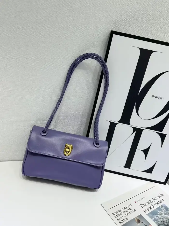 VM FASHIO NKISS Sac sous les bras pour femme Sac à bandoulière semi-abatte de couleur unie Sac