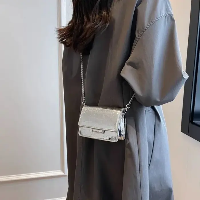 Sac à bandoulière carré mini pour femme