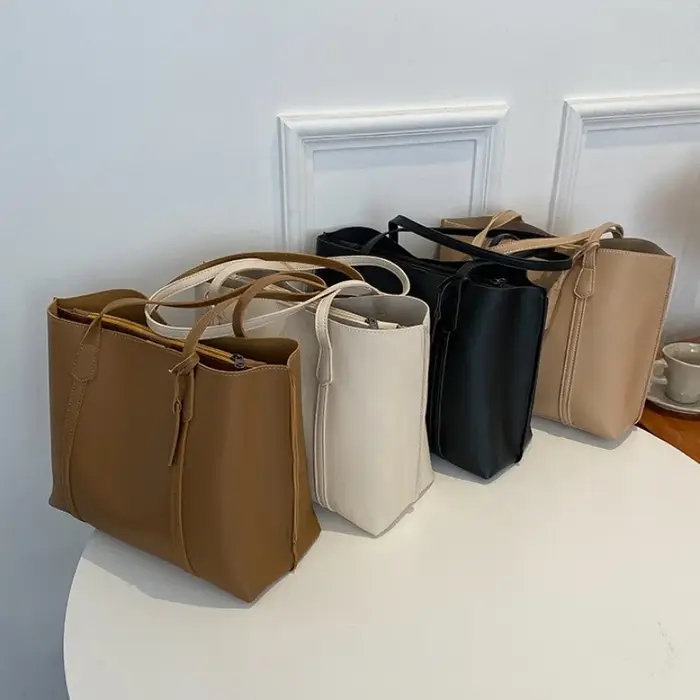 Sac sous les bras en cuir PU pour femmes