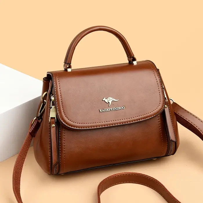 Sac pour femmes 2024 marque Design mode sacs à bandoulière de luxe en cuir souple Sac