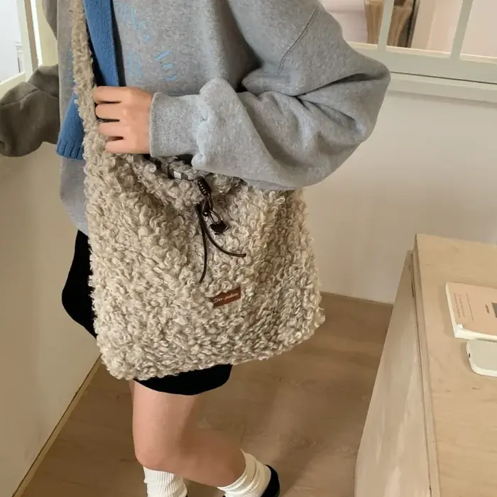 Sacs à bandoulière Double face en velours