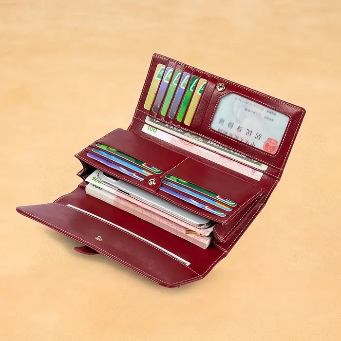 Portefeuilles pour femmes de créateurs de luxe Sacs à main longs porte-carte RFID portefeuille pou