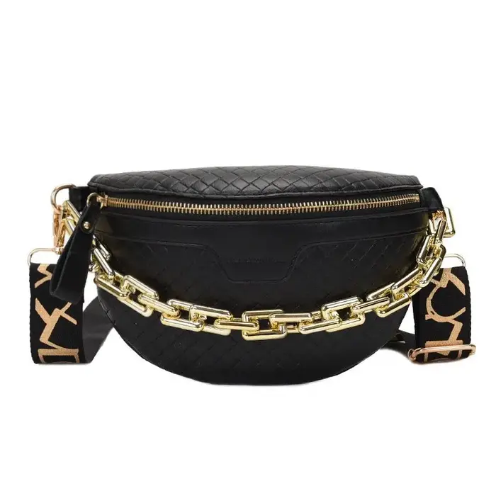 Sacs de poitrine à chaîne de luxe pour femmes, sac à bandoulière en PU de bonne qualité, mignon sac 