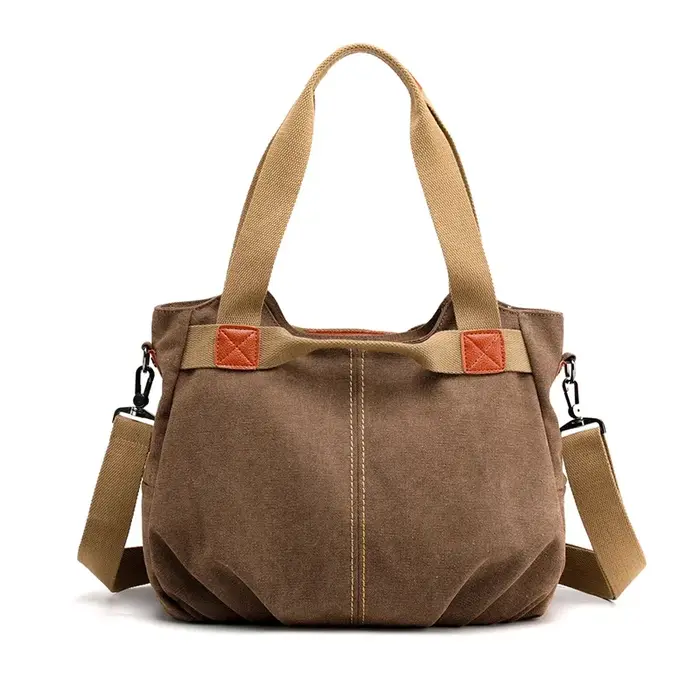 Sac Hobos en toile pour femme